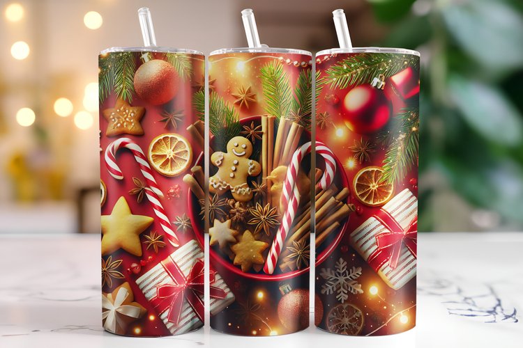 Christmas Tumbler Wrap | Sublimation | Tumblers