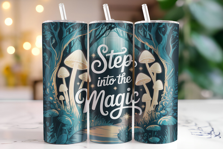 Step into the magic Tumbler Wrap | Sublimation | Tumblers