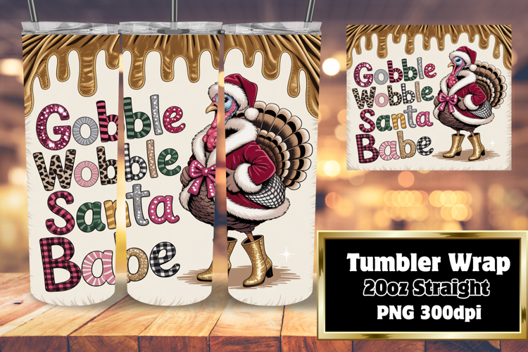 VIVID 20oz Tumbler Artwork , Holiday