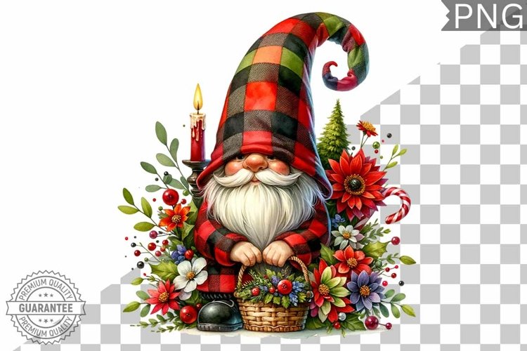 Christmas Gnome Clipart Image 12