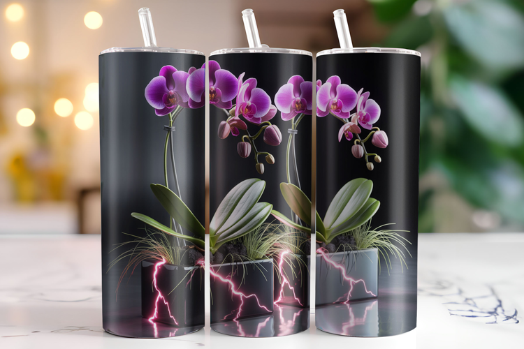 Flowers Tumbler Wrap | Sublimation | Tumblers
