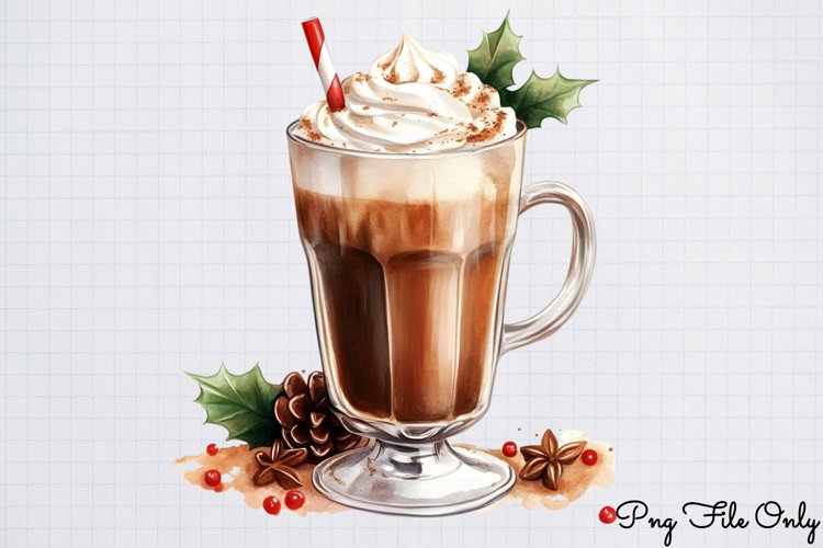 Cozy Christmas Clipart PNG example image 1
