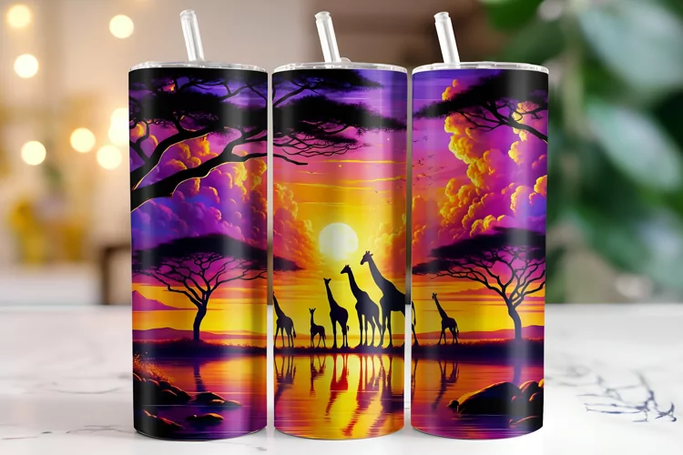 Sunset Tumbler Wrap | Sublimation | Tumblers