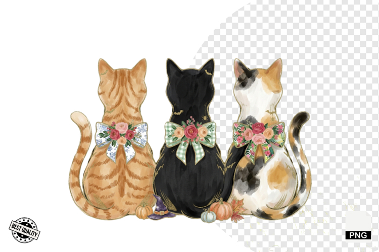 Black Cat Clipart Image 9