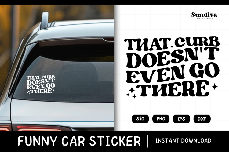 Funny Car Decals SVG Image 16