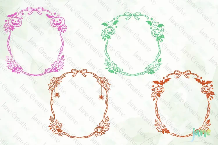 Halloween Border SVG PNG Clipart