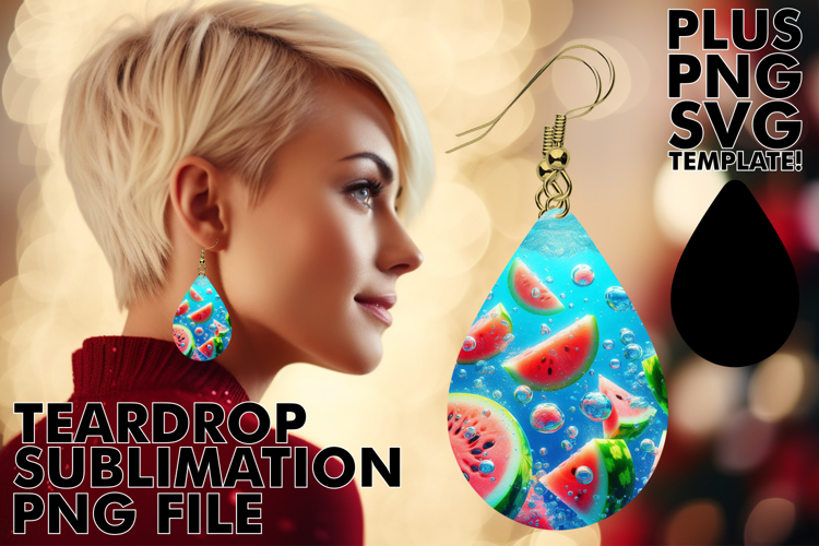 Bright Teardrop Earrings Gift Ideas, 3D Fruits