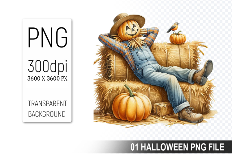 Hello Fall, Halloween Sublimation Clipart PNG