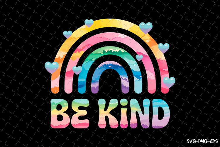 Be Kind SVG Design | Quotes | SVG Cut Files