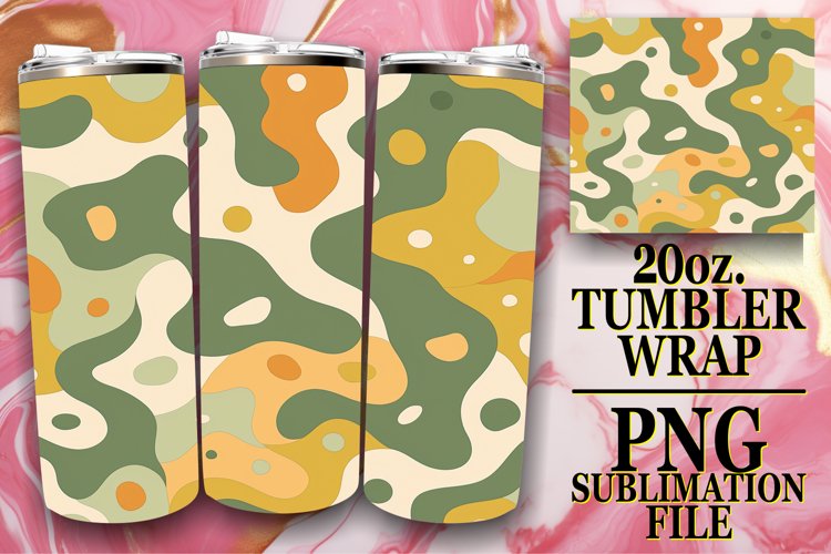 Colorful Spring Bloom Tumbler, Whimsical Design