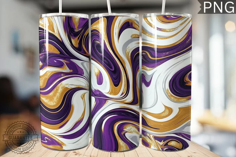 Abstract Pattern Tumbler Warp - High Quality 300 Dpi