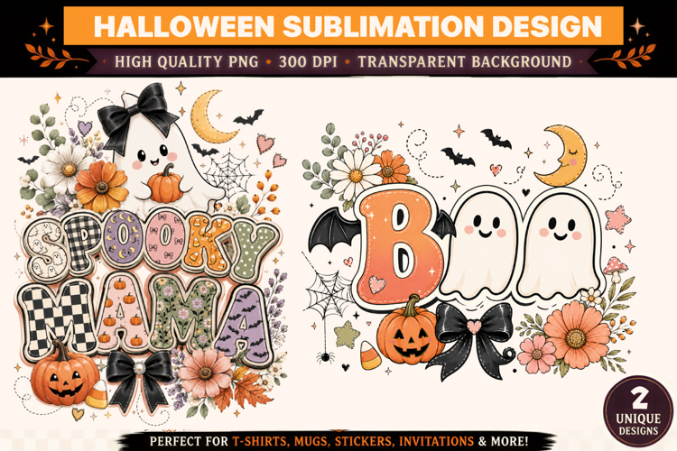 Halloween png, Spooky Sublimation Design,Halloween Shirt png