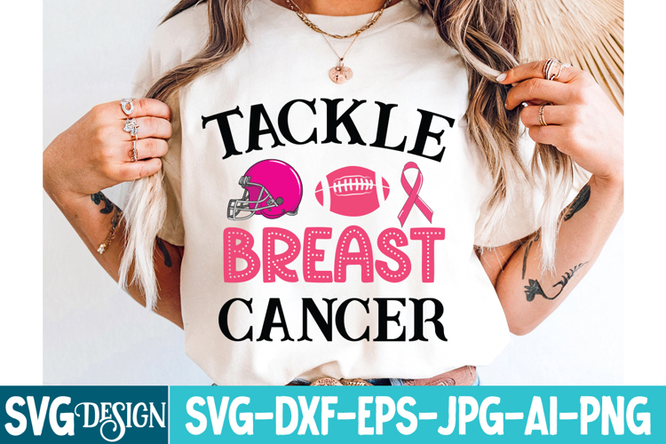 Tackle Breast Cancer Svg Design,Breast Cancer Svg Design