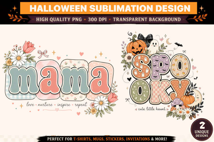 Mama Sublimation | Halloween Sublimation|Halloween png