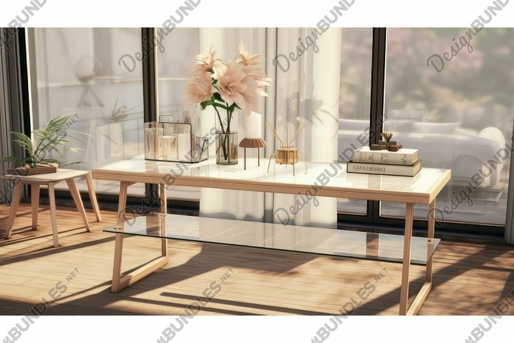 contemporary modern table background example image 1