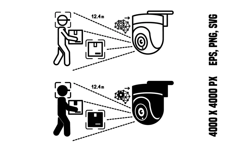 Computer Vision Camera Icons