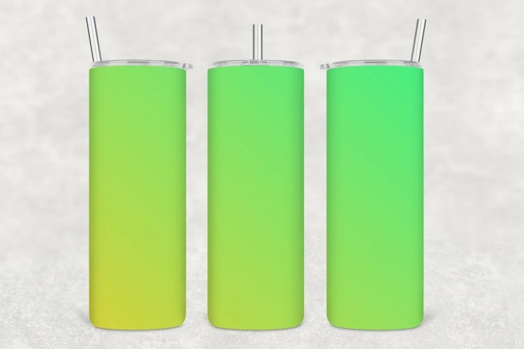 Ombre Gradient Tumbler Wrap Sublimation