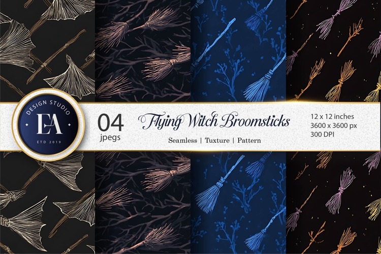 Witch Broom Clipart Image 6