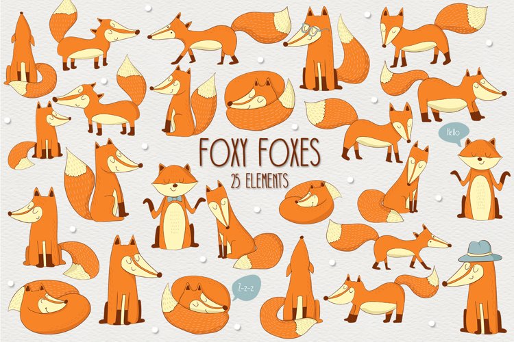 Foxy Foxes example image 1