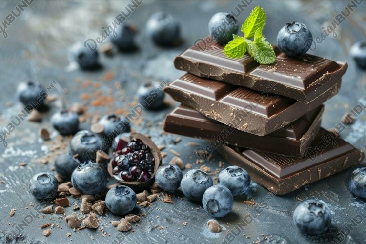 Blueberries Clipart Image 11