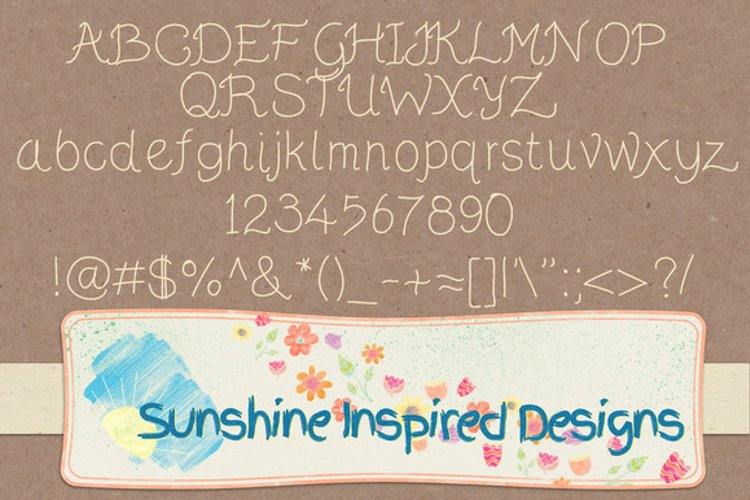 Font No.19, No.20 and No.21 example image 1