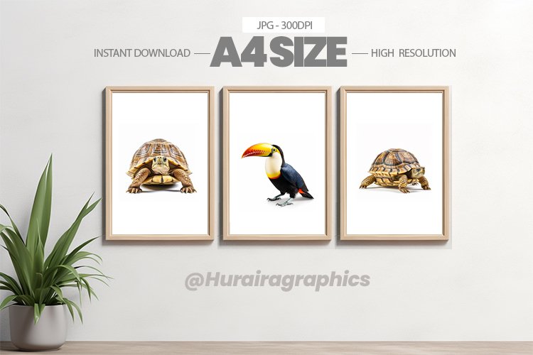 Animal Wall Art - 03 Variations