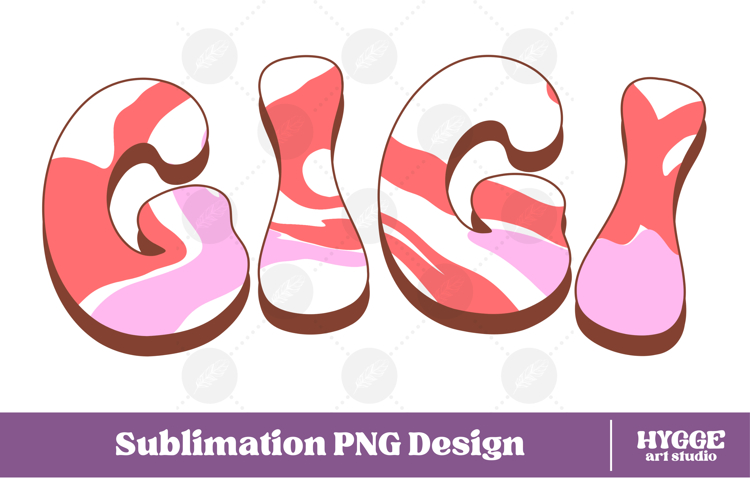 gigi Png Retro Retro Mothers Day Mom Sublimation