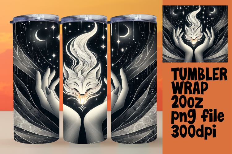 DYNAMIC PNG for 20oz Tumbler , Mystic