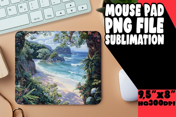 Majestic Landscape Mouse Pad Design
