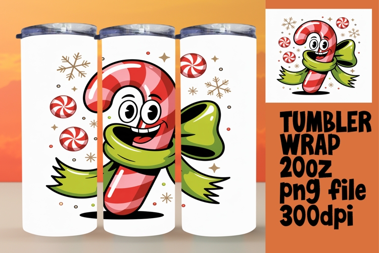 GREAT GIFT: 20oz Tumbler PNG , Cute Christmas