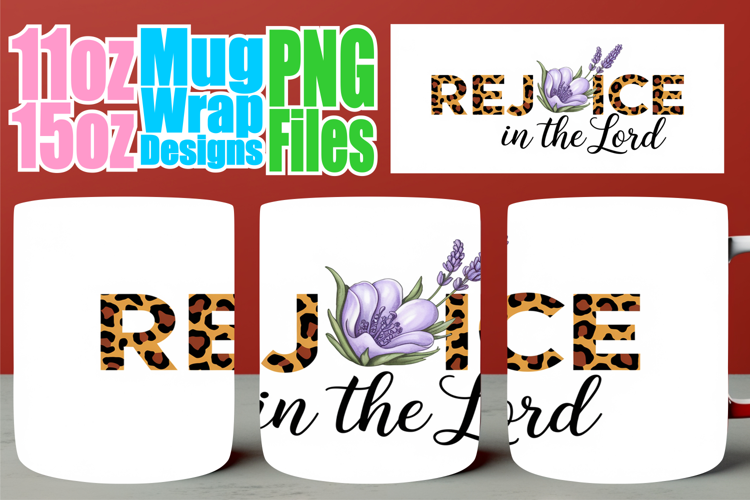 Splendid days sublimation mug wrap, Christian