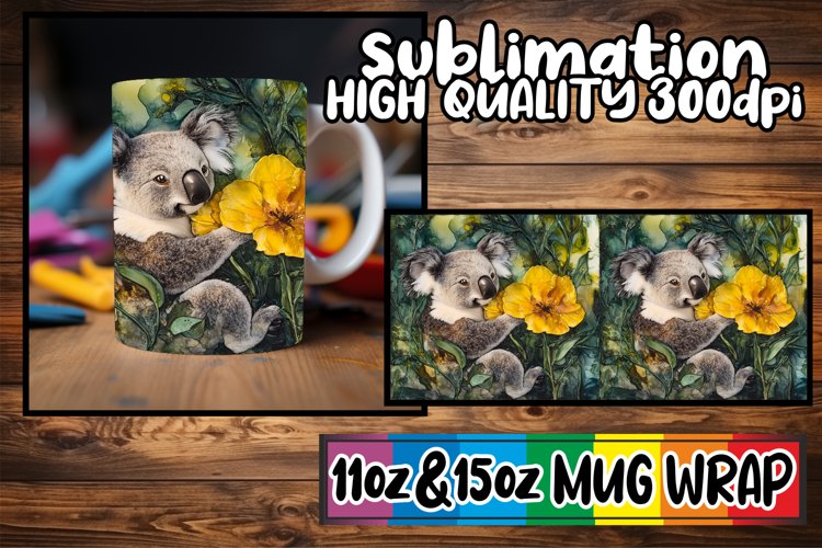 Radiant love 11oz 15oz sublimation wrap, Animals