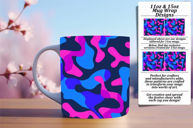 Neon Harmony 11oz/15oz Mug Creations