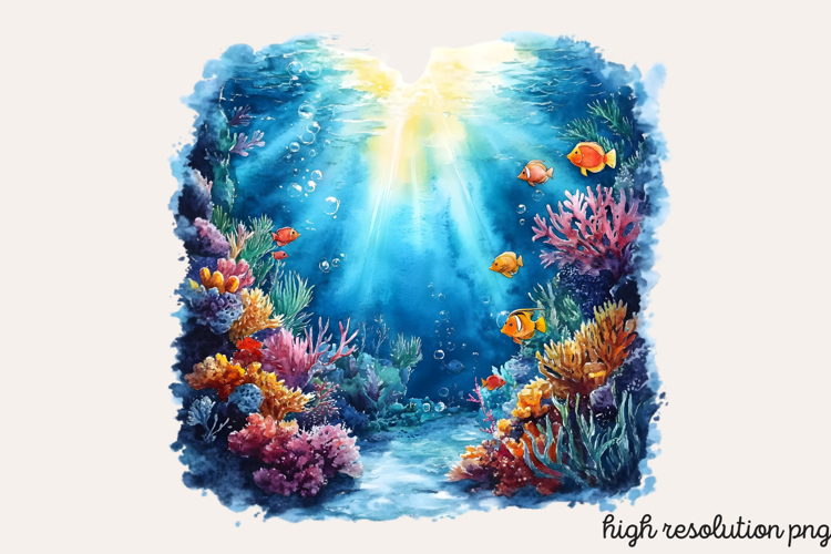 Underwater Clipart Image 11