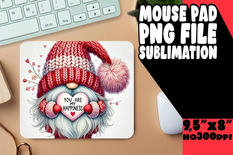 VIBRANT mouse MAT Innovative Design, Gnomes