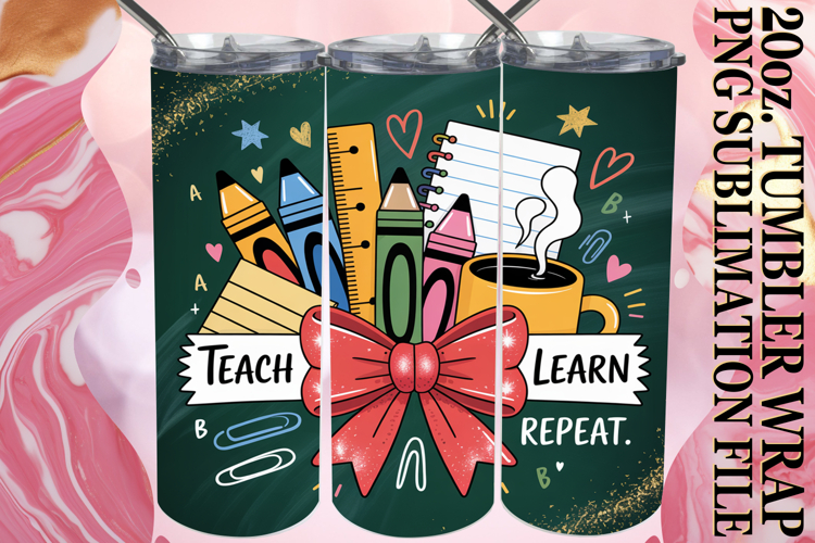 Teacher Tumbler Wrap Image 10