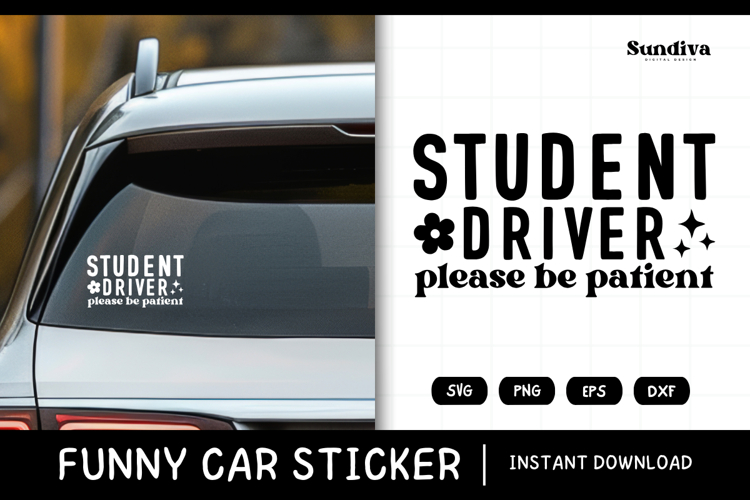 Funny Car Decals SVG Image 15