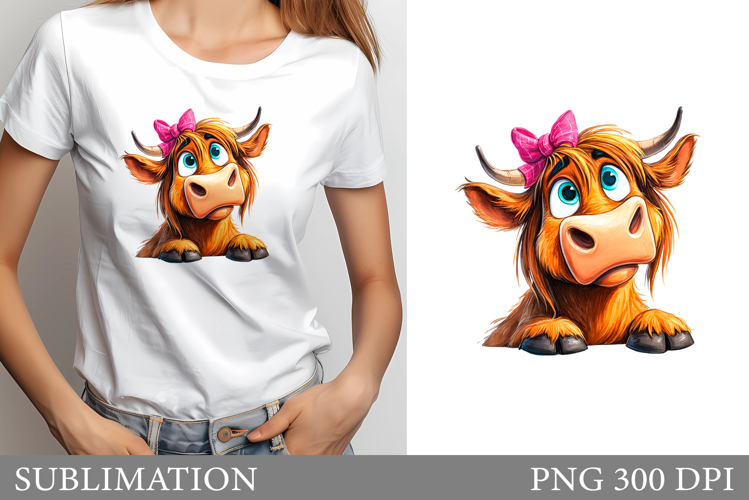 Highland Cow Clipart Image 13
