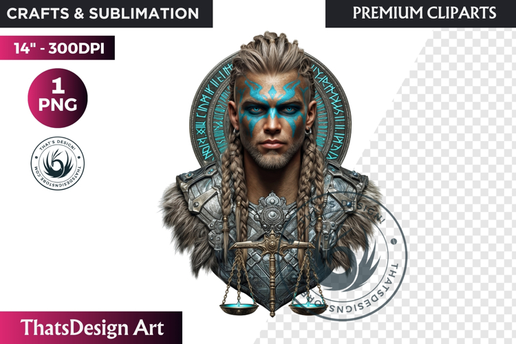 Viking Aesir & Vanir Norse God Illustrations PNG Clipart
