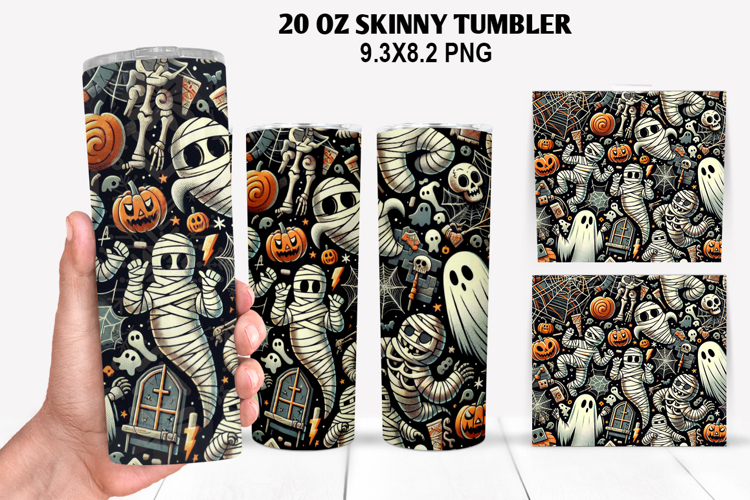 Halloween Tumbler Wrap Image 12