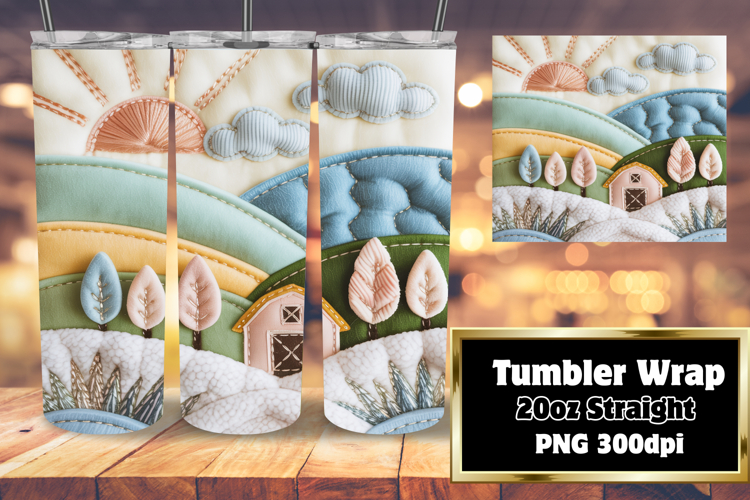 Christmas Tumbler Wrap Image 17