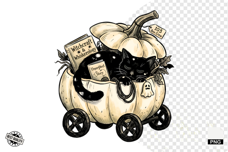 Halloween Black Cat Clipart
