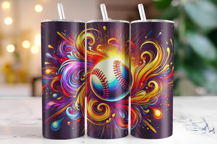 Baseball Tumbler Wrap | Sublimation | Tumblers