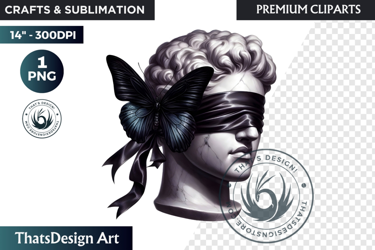 Dark Academia PNG, Gothic Butterfly Clipart Moody ephemera