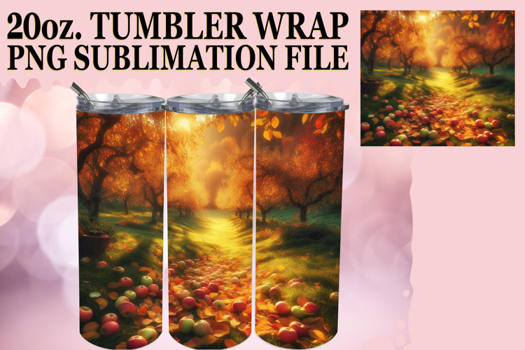 Thanksgiving Tumbler Wrap Image 20