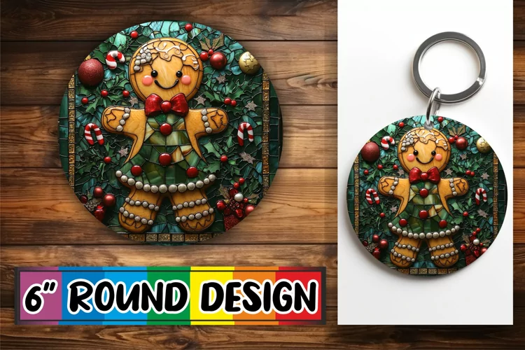 Enchanted Keychain Circle Style, Holiday