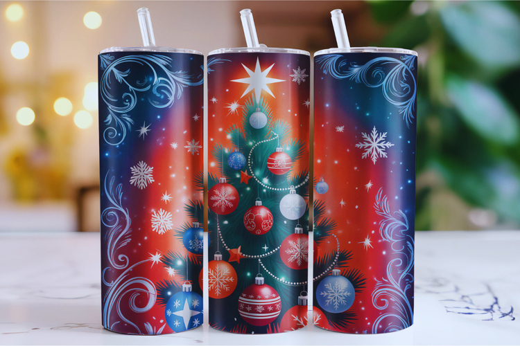 Christmas Tumbler Wrap Image 18