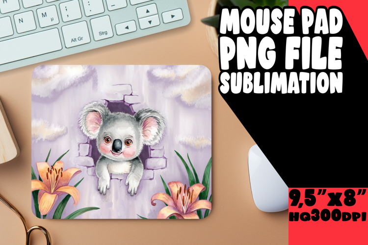 PLAYFUL MOUSE PAD DESIGN MAGIC, Animals In Wall