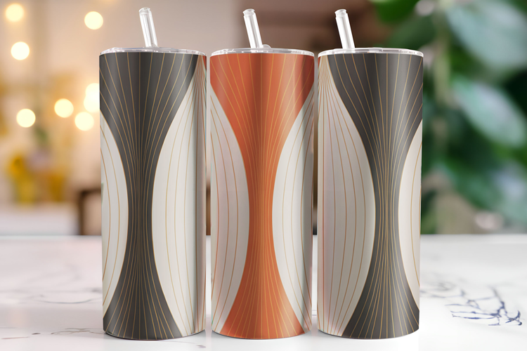Abstract Tumbler Wrap | Sublimation | Tumblers