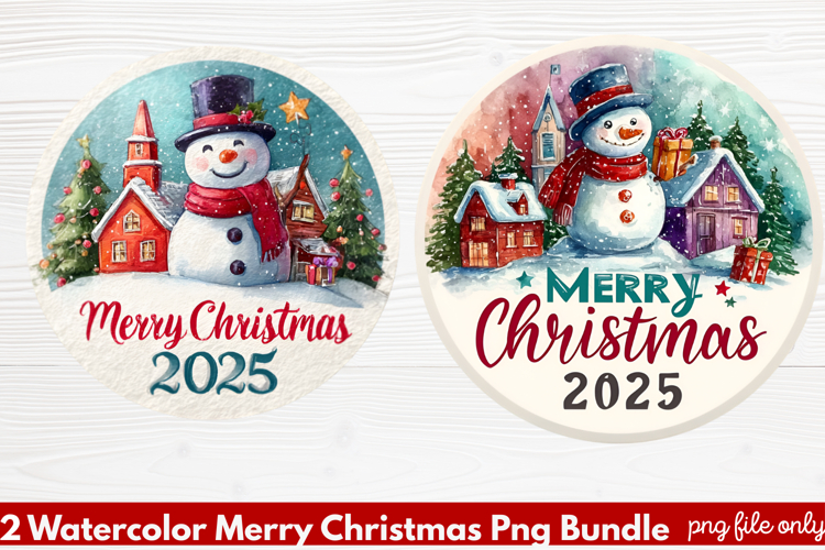Christmas Watercolor Clipart Image 21